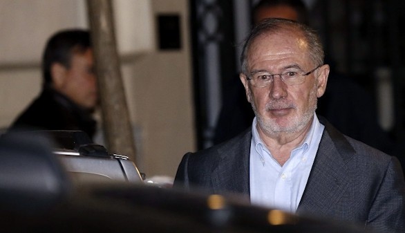 Prosigue el registro en el despacho de Rato