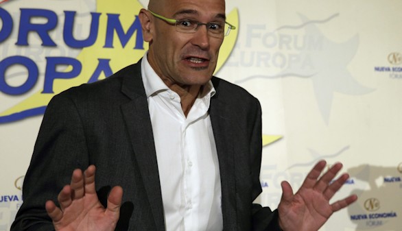 Romeva dice que la tensión se acaba si les dan la independencia