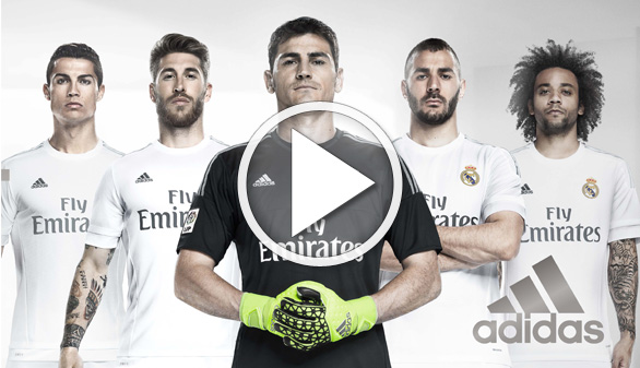 La nueva equipación del Real Madrid: blanco, gris plata y amarillo flúor