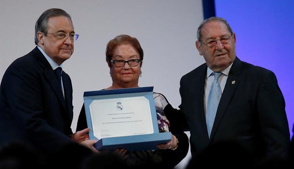 Gento, promovido como nuevo presidente de honor del Real Madrid