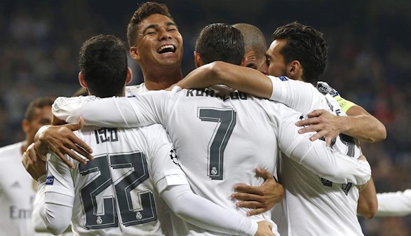 Goleada histórica del Madrid para despedir la fase de grupos |8-0