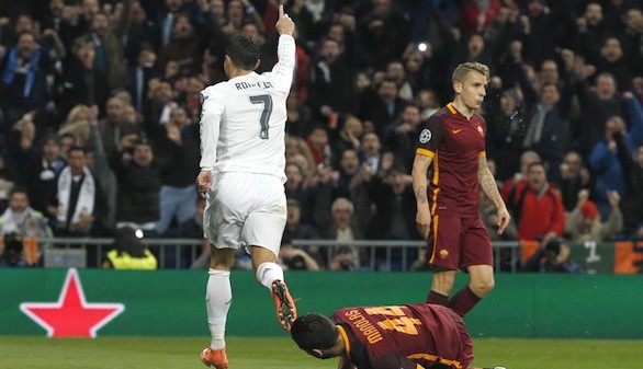 El Real Madrid llega a cuartos tras superar a una inofensiva Roma |2-0