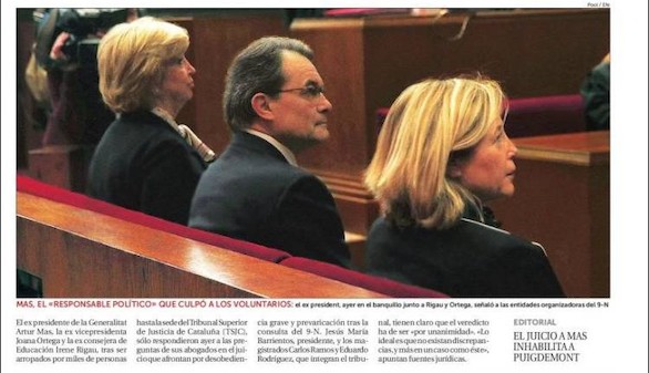 ¿Suspensión de la autonomía en Cataluña?