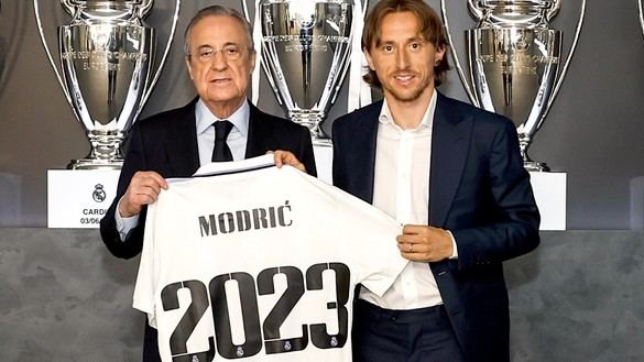 El Real Madrid hace oficial la renovación de Modric hasta 2023