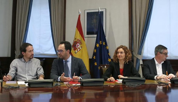 El enfrentamiento entre Ciudadanos y Podemos hace fracasar la reunión "a tres"