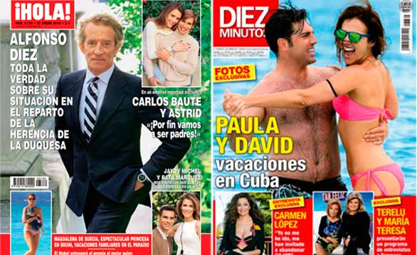 La herencia de la duquesa de Alba y las Campos copian a Bertín Osborne