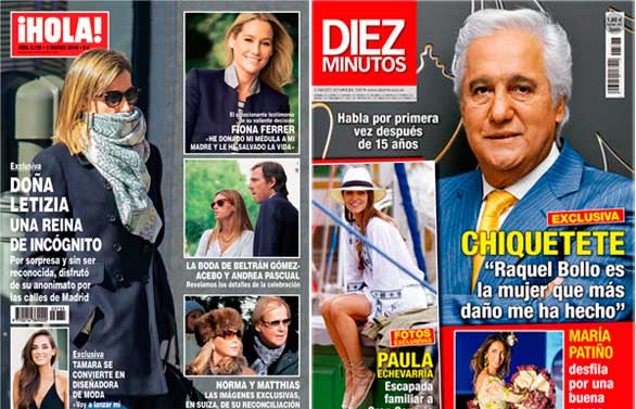 La Reina pasea por Madrid de incógnito y Jaime Cantizano será padre