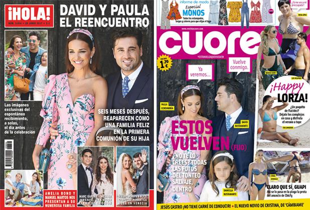 Crónica rosa. El reencuentro de Bustamante y Echevarría: ¿tonteo salvaje o disimulo?