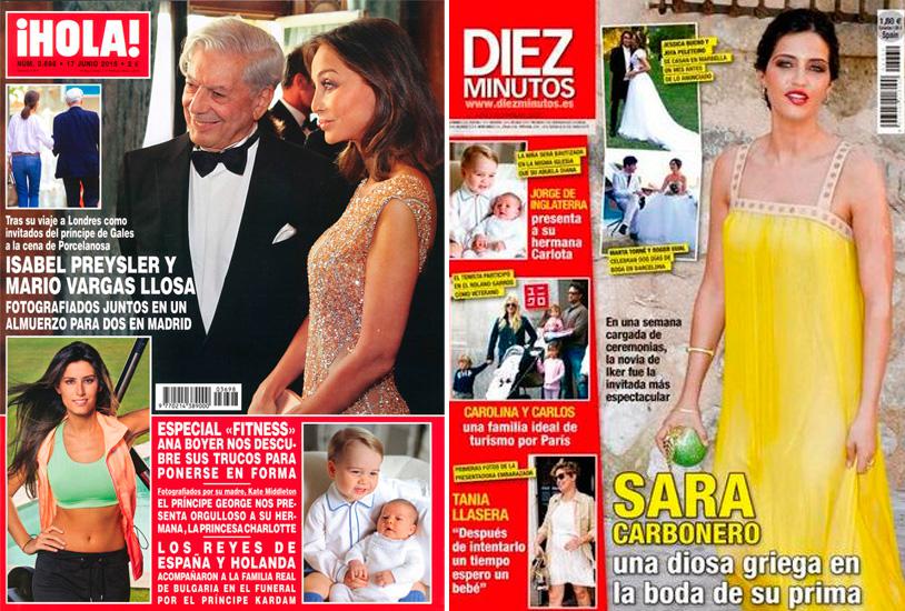 Mario Vargas Llosa e Isabel Preysler, ¿la pareja del verano?