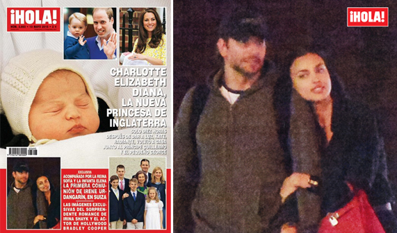 Crónica rosa: Las fotos que confirman el romance de Bradley Cooper e Irina Shayk