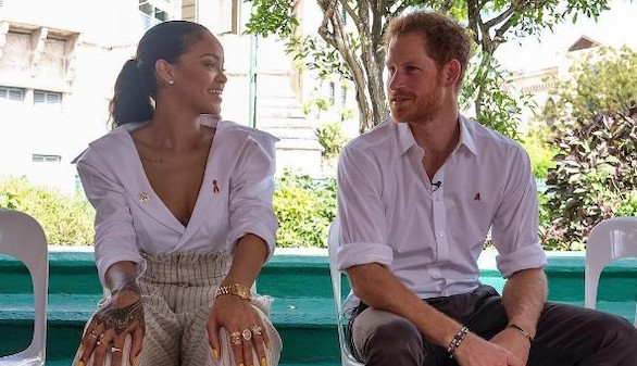 Enrique de Inglaterra se encuentra dos veces con Rihanna en Barbados