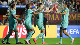 Liga de Campeonas.  El Barcelona conquista Roma con una sonrojante goleada