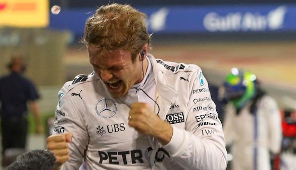 Rosberg, más líder del Mundial tras arrasar en Baréin