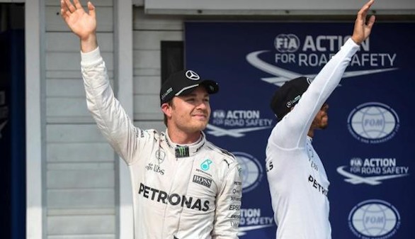 Rosberg, 'pole' en Spa sin Hamilton a la vista y con los españoles al fondo