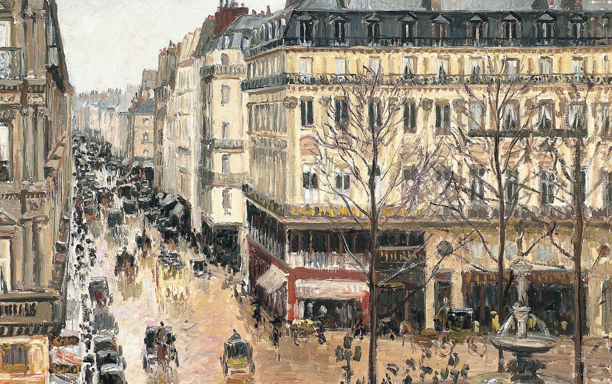 'Rue St.Honoré por la tarde, efecto de lluvia' se queda en el Thyssen