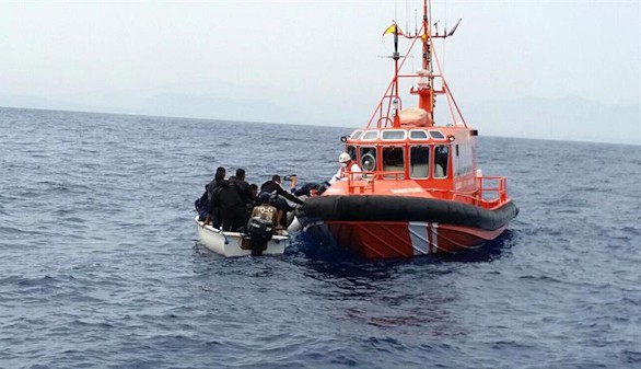 Salvamento rescata a 118 inmigrantes en aguas de Almería, Murcia y Alicante