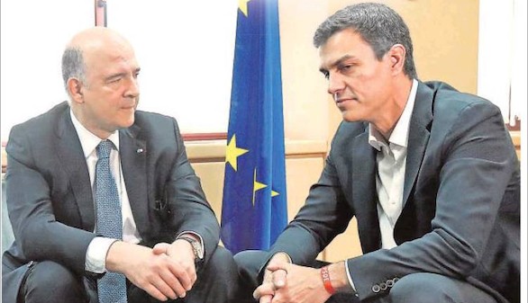 Sánchez se opone a la globalización y así le contestan los diarios