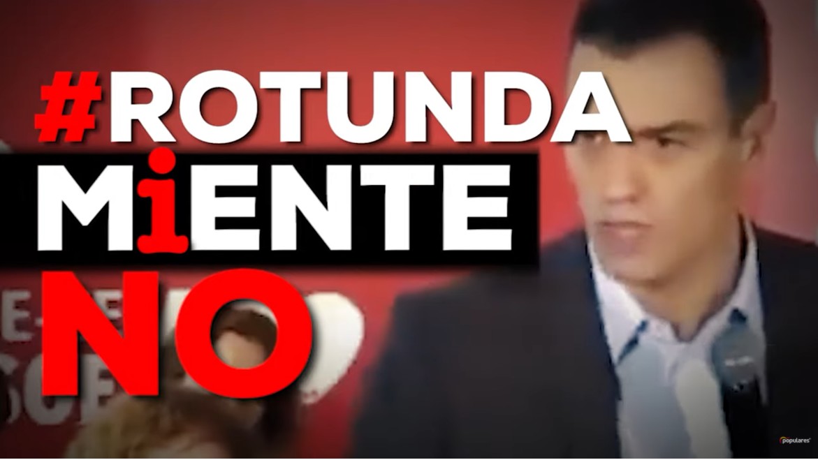 El PP lanza una campaña para desenmascarar las "mentiras" de Sánchez ...