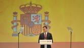 Por qué la bandera en la proclamación de Sánchez