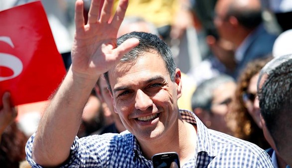 Sánchez: los españoles deberán elegir 