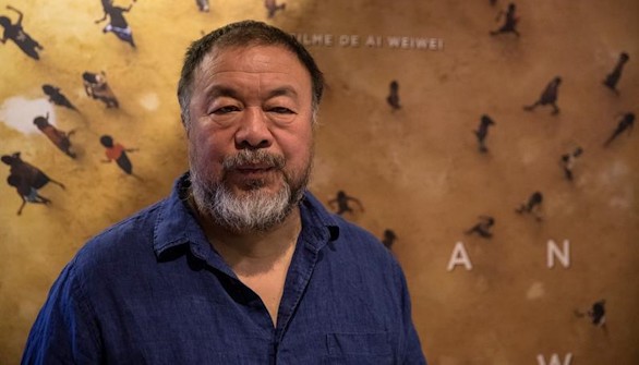 Weiwei emociona en Valladolid con su documental sobre los refugiados