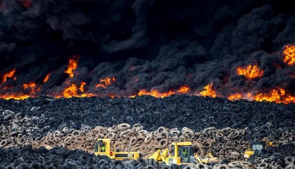 El incendio de Seseña, extinguido