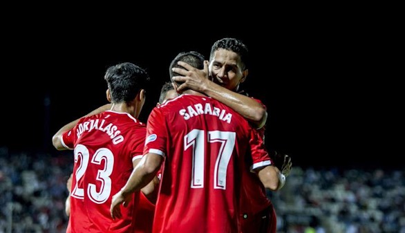Copa del Rey. El Numancia hunde aún más al Málaga; Valencia y Sevilla sentencian