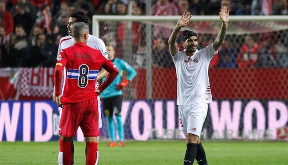El Sevilla enlaza su séptimo triunfo en casa ante el Espanyol | 2-0