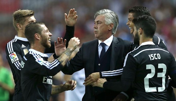 El Madrid se exprime para sobrevivir al Pizjuán en la coronación de Ronaldo (2-3)