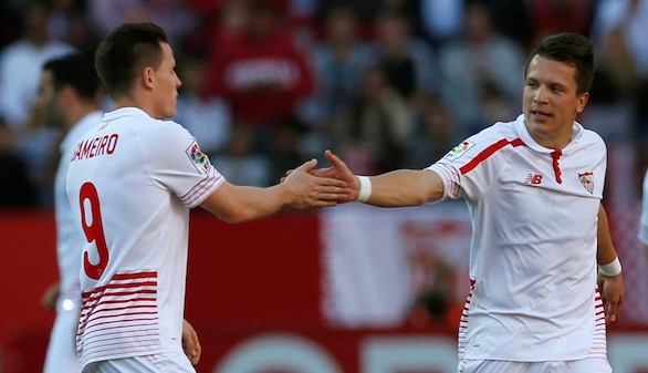 El Sevilla se engancha a la Champions |4-2