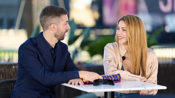 Shakira, con Broncano: "Hablo más catalán en Miami que cuando vivía en Cataluña"