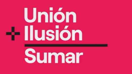 Yolanda Díaz presenta el logo de Sumar, su proyecto político que estrena el 8 de julio
