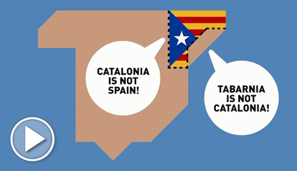 Tabarnia presenta vídeo oficial y presidente en el exilio