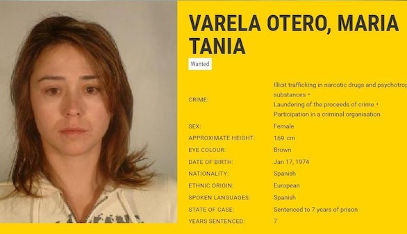 Detenida la narcotraficante del clan Oubiña más buscada por Europol