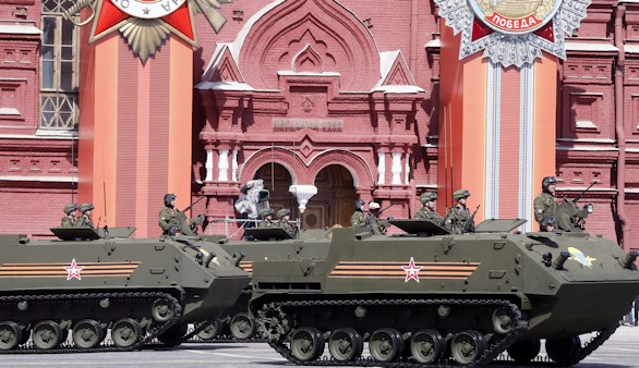 Rusia muestra su poderío militar en el aniversario de la II Guerra Mundial