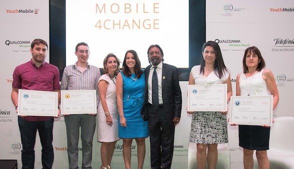 Telefónica entrega los premios Mobile for Change a las apps que más colaboran a mejorar la sociedad