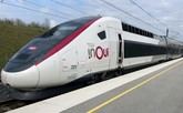 Imagen de archivo de un tren TGV de alta velocidad