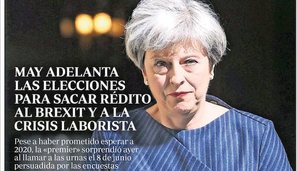 Rajoy y May, protagonistas absolutos