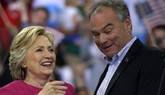 Tim Kaine, el 'hispano' que apuntala las opciones de Clinton