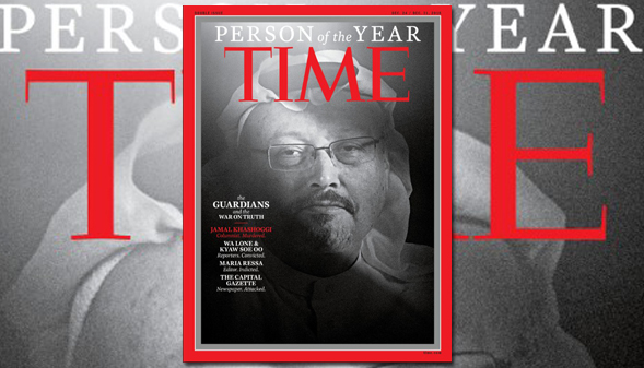 Jamal Khashoggi es la 'Persona del año' para la revista Time
