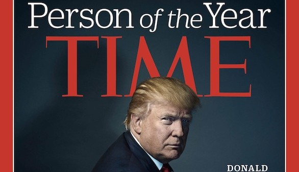 Donald Trump , persona del año para la revista Time