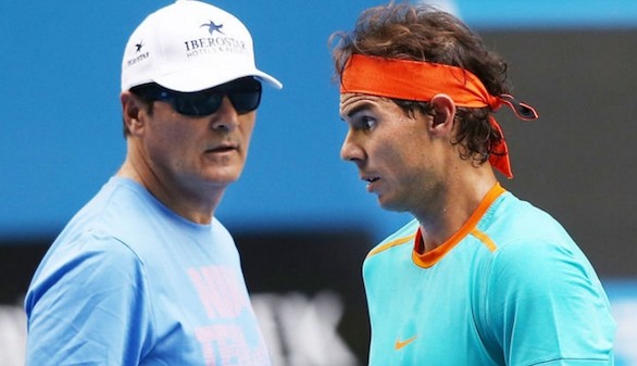 Toni Nadal dejará de entrenar a Rafa al acabar la temporada