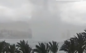 Temporal en Valencia y Alicante: 5.400 rayos, granizo como cerezas y un tornado