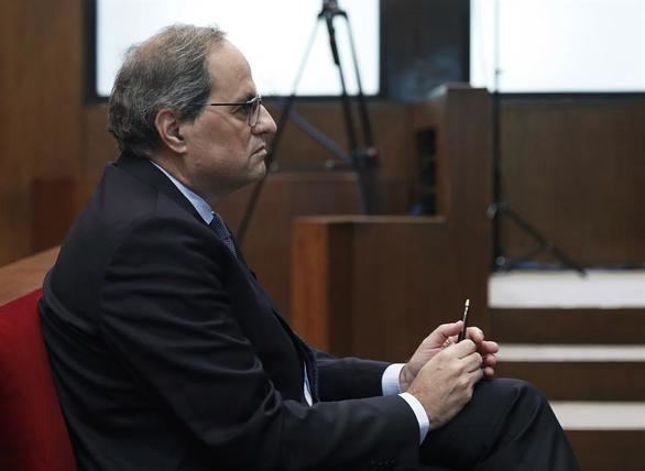 Torra descarta adelantar elecciones y presiona a ERC para que 