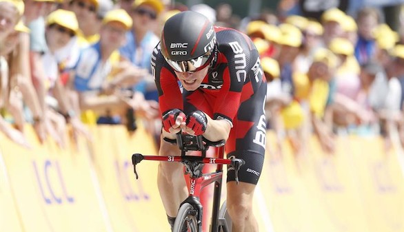Tour de Francia: Dennis gana y Nibali golpea primero en la crono inicial