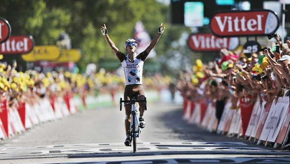 Tour de Francia: Villermoz vence en el Muro de Bretaña