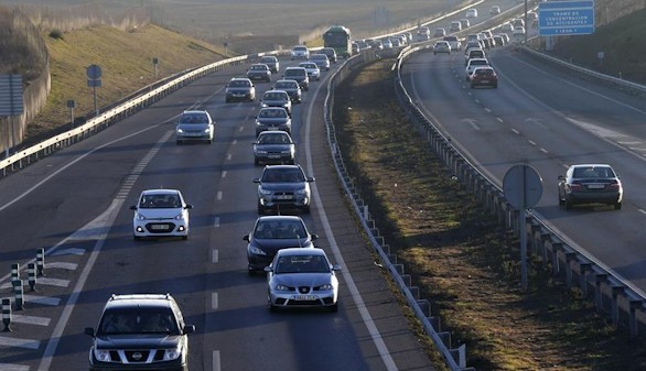 Normalidad en las carreteras durante el cierre de la operación Navidad