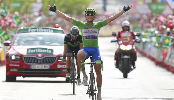 La Vuelta. El italiano Trentin logra doblete en Alhama de Murcia