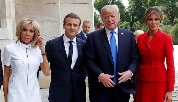 Trump sugiere un cambio de postura sobre el cambio climático