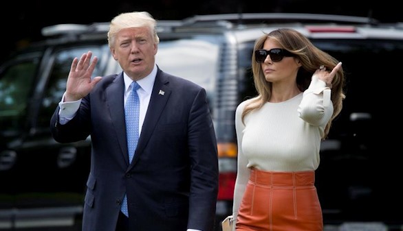 Trump comienza en Arabia Saudí su primera gira internacional